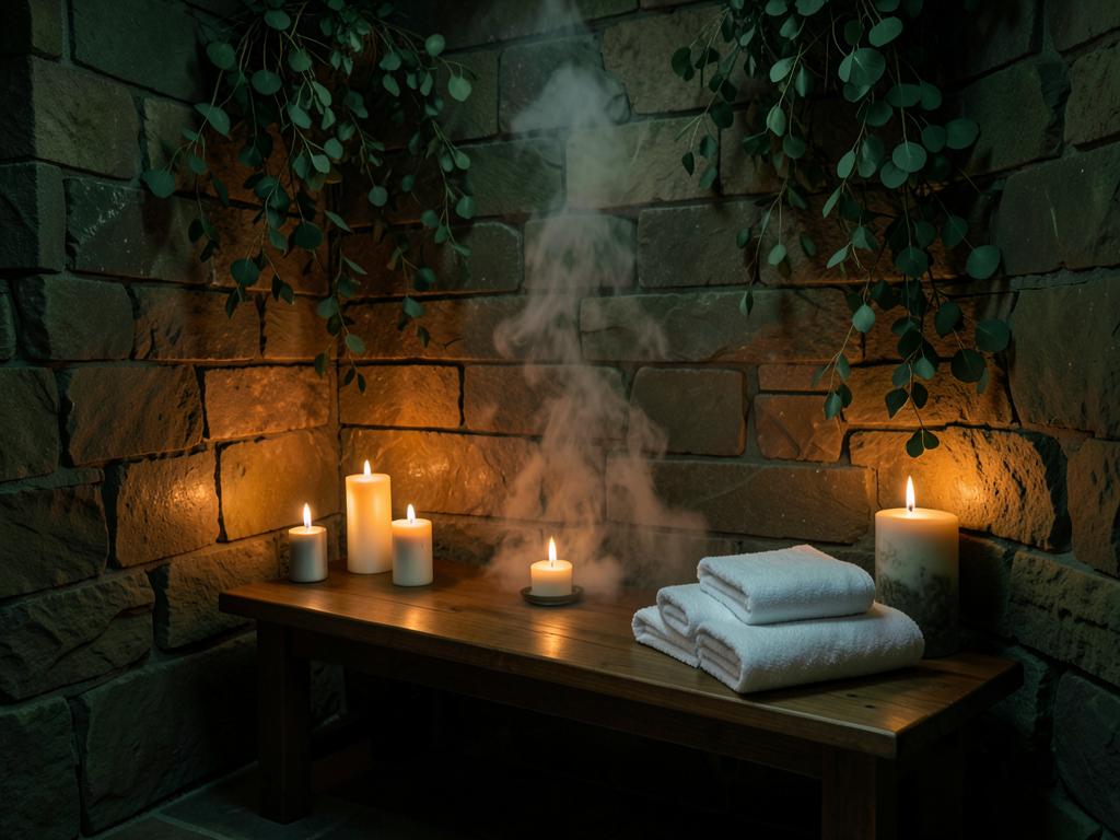 Spa en casa con baño de vapor